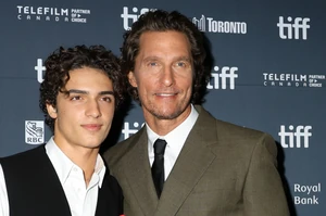 Matthew McConaughey és fia, Levi