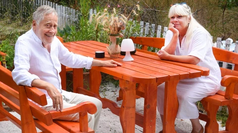 Koltai Róbert és párja: Gaál Ildikó