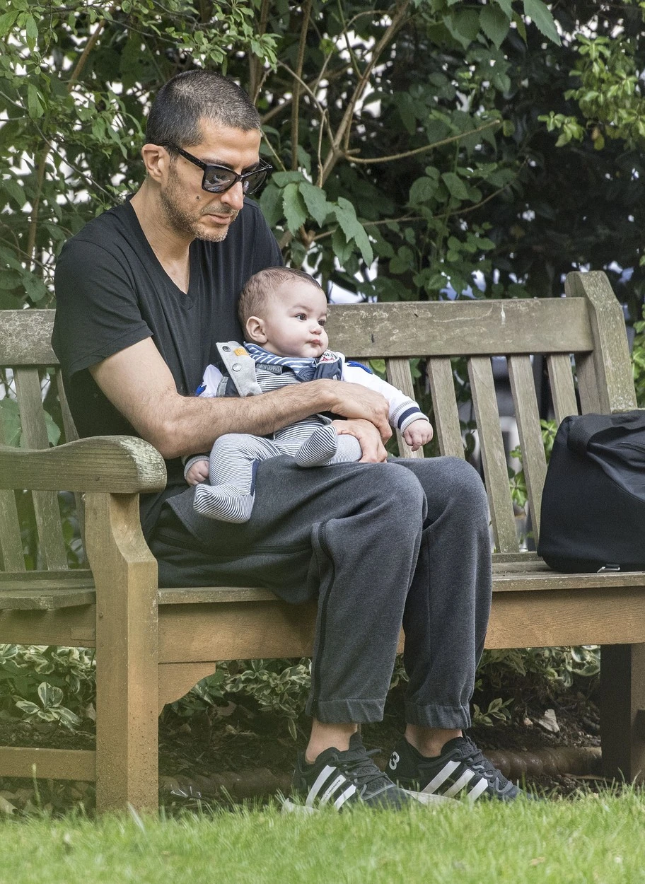 A kisfia születése után elvált a kicsi apjától, Wissam al Manától (Fotó: Profimedia)