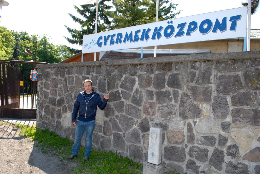 Iván 2011-ben, a Fóti Gyermekközpontban tett látogatásán (Fotó: Szabó Lilla)