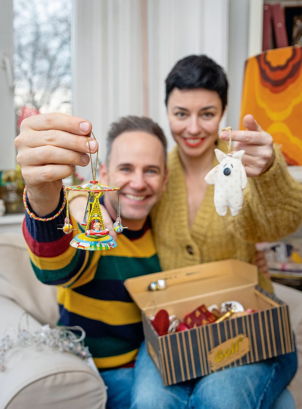 Járai Máté és Kíra számára fontosak a karácsonyi díszek