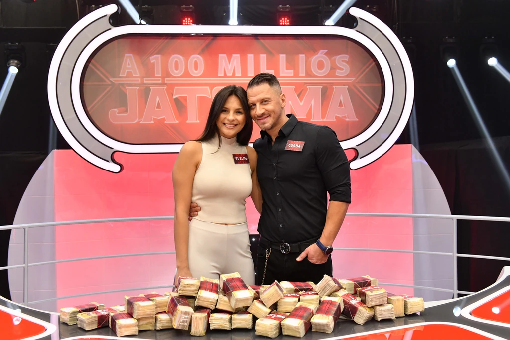 Vastag Csaba és felesége, Evelin A 100 milliós játszmában