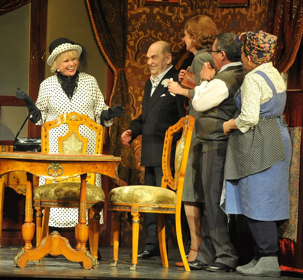 Bodrogi Gyula és Cilike számára is jutalomjáték volt a Mici néni két élete (Fotó: Nagy Zoltán/fotocentral.hu)