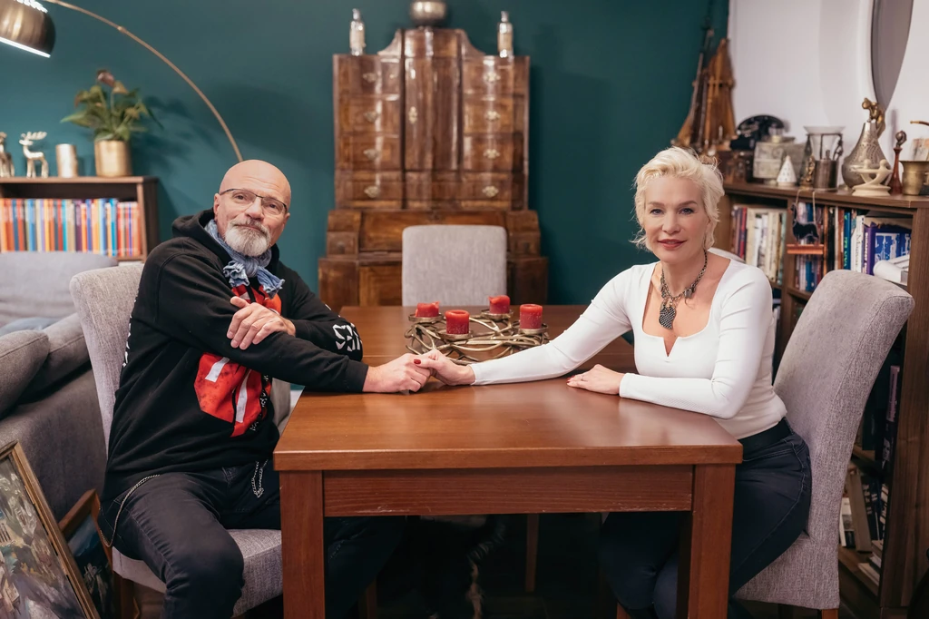 Dr. Zacher Gábor és felesége, Mónika