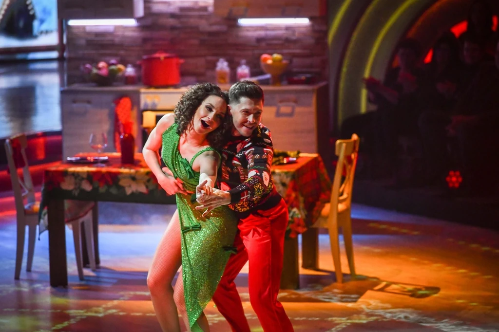 Törőcsik Franciska Baranya Dávid oldalán versenyez a Dancing with the Starsban (Fotó: TV2)