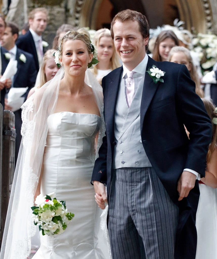 Tom és felesége az esküvőjük napján 2005-ben (Fotó: Getty Images)