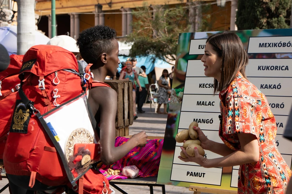 Kafi Rea Milla és Ördög Nóra az Ázsia Expressz mexikói forgatásán (Fotó: TV2)