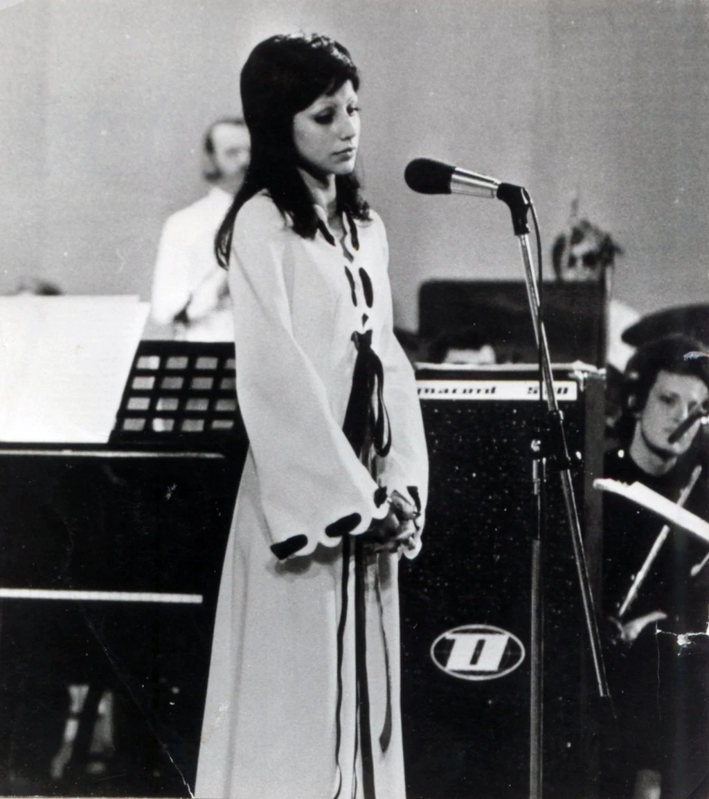 Szűcs Judith az 1972-es Táncdalfesztiválon