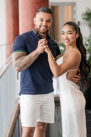 Ahmed Vanessa és Hranek Dévid influencerpáros is rajthoz állt a versenyben. Dévid szerint exében két személyiség lakozik: az egyik Vanessa, a másik kis Vani. Előbbi durva és kötözködő. A férfi reméli, hogy a műsorban inkább majd a másik, a kedvesebb lesz jelen. Kapcsolatuknak a hűtlenség vetett véget, Dévid saját bevallása szerint többször megcsalta a lányt, és mindig le is bukott. Hogy tudnak majd együttműködni?