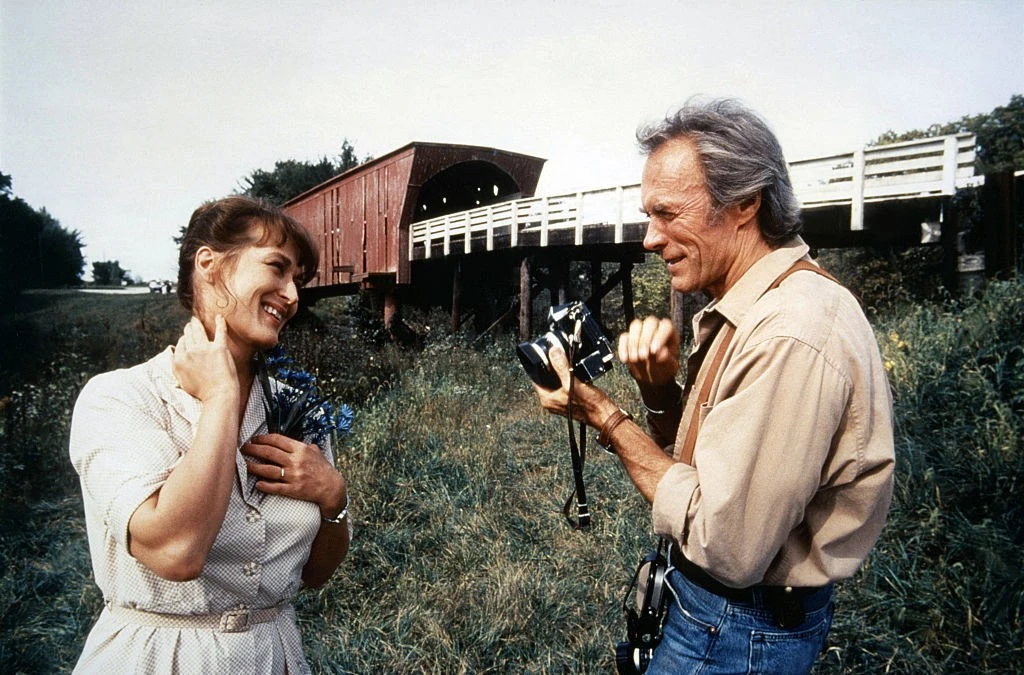 Meryl Streep és Clint Eastwood A szív hídjai című filmben (Fotó: Getty Images)