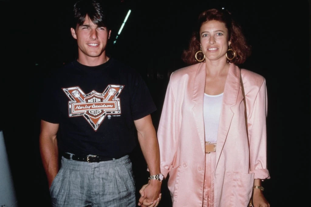 Tom Cruise és Mimi Rogers a rövid házasságuk alatt