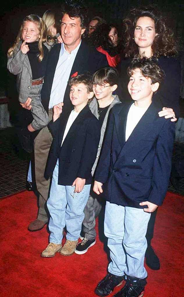 Dustin Hoffman és családja