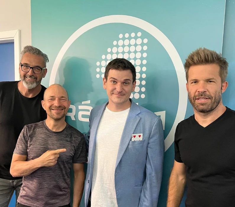 Kiss V. Balázs alaposan meglepte a rádiósokat (Fotó: Archív)