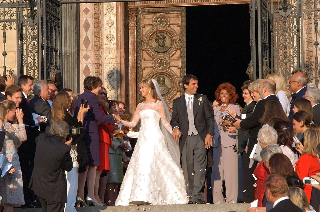 Carlo Ponti és Mészáros Andrea esküvője 2004-ben Budapesten (Fotó: Profimedia)