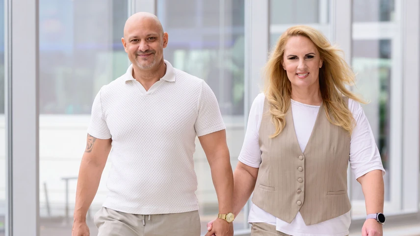 Kunovics Katinka férjét, Zolit ritkán látja, mert tengerjáró hajón dolgozik