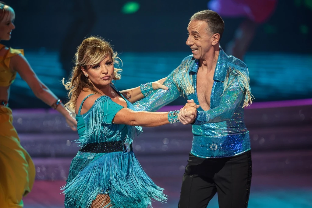 Csonka Andrással a Hölgyválasz egy jelentével léptek fel a Dancing with the Stars negyedik évadában (Fotó: Trenka Attila/fotocentral.hu)