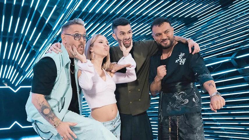 Az X-Faktor mentorai: Majka, Solére ByeAlex és Gáspár Laci