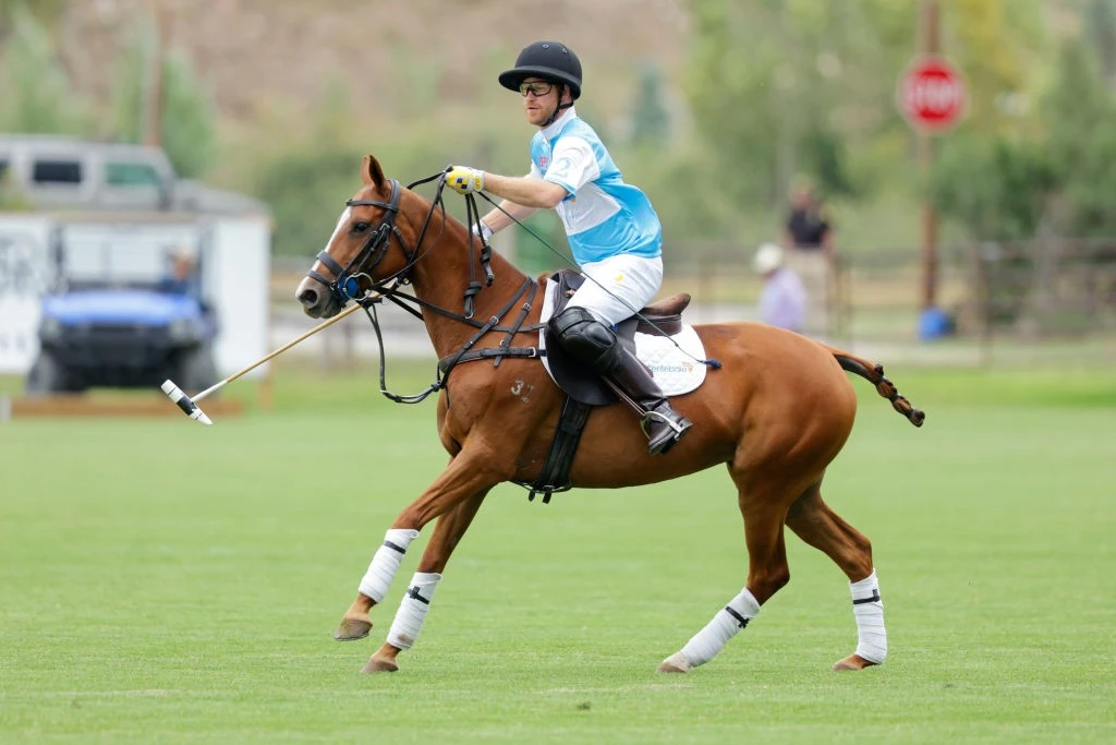 Harry herceg gyermekkora óta lovaspolózik (Fotó: Getty Images)