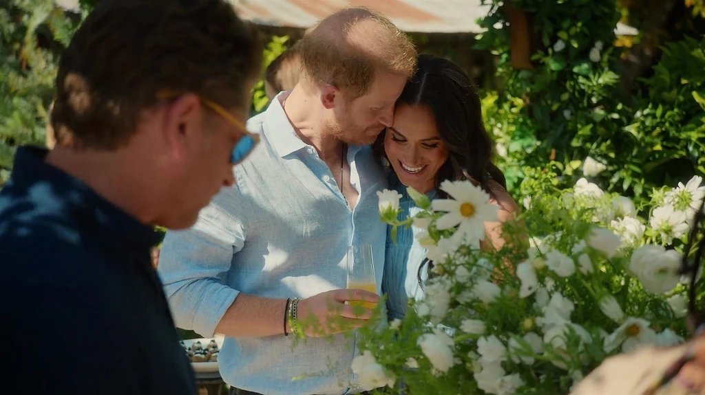 A képernyőről úgy tűnik, Harry és Meghan között nagy az összhang