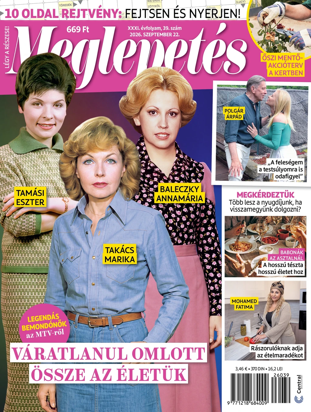 A Meglepetés legfrissebb számát keresse az újságárusoknál!