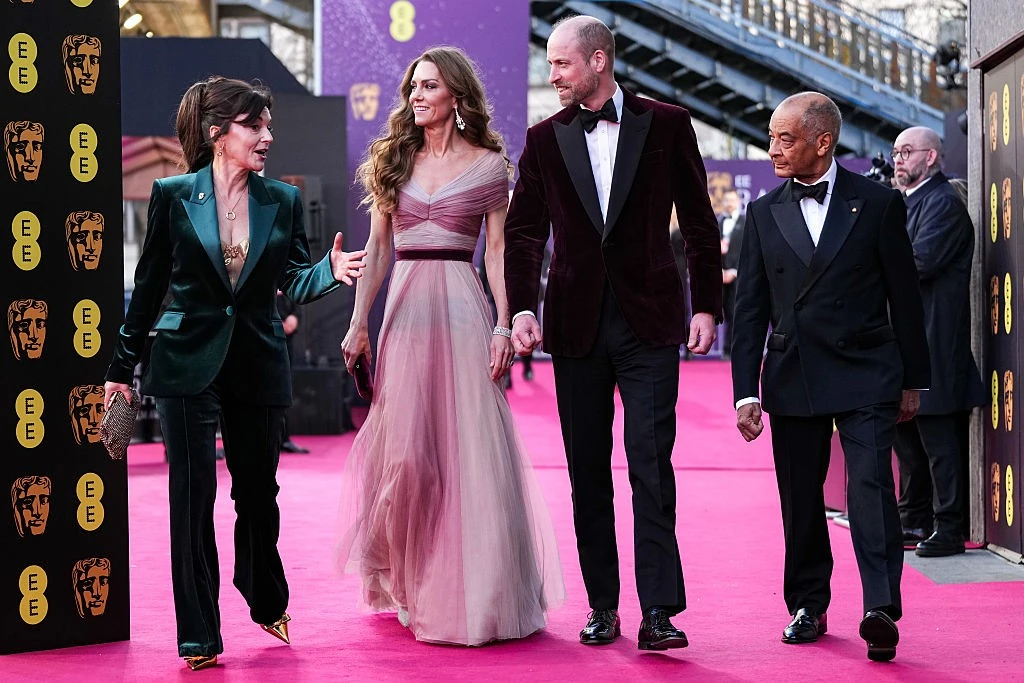 Katalin a BAFTA-gálán