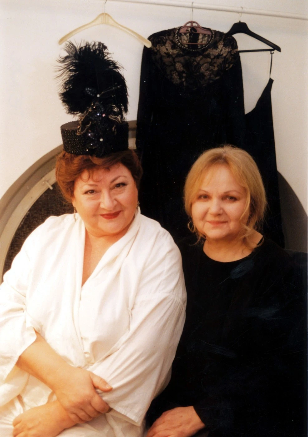 Molnár Piroska és Pogány Judit számos színdarabban játszottak együtt. Fotó: Staindl Gabriella