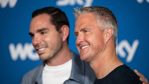 Ralf Schumacher és élete párja, újdonsült férje, Étienne Bousquet-Cassagne