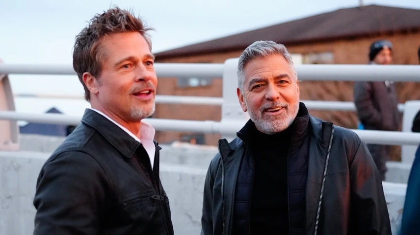 brad pitt george clooney