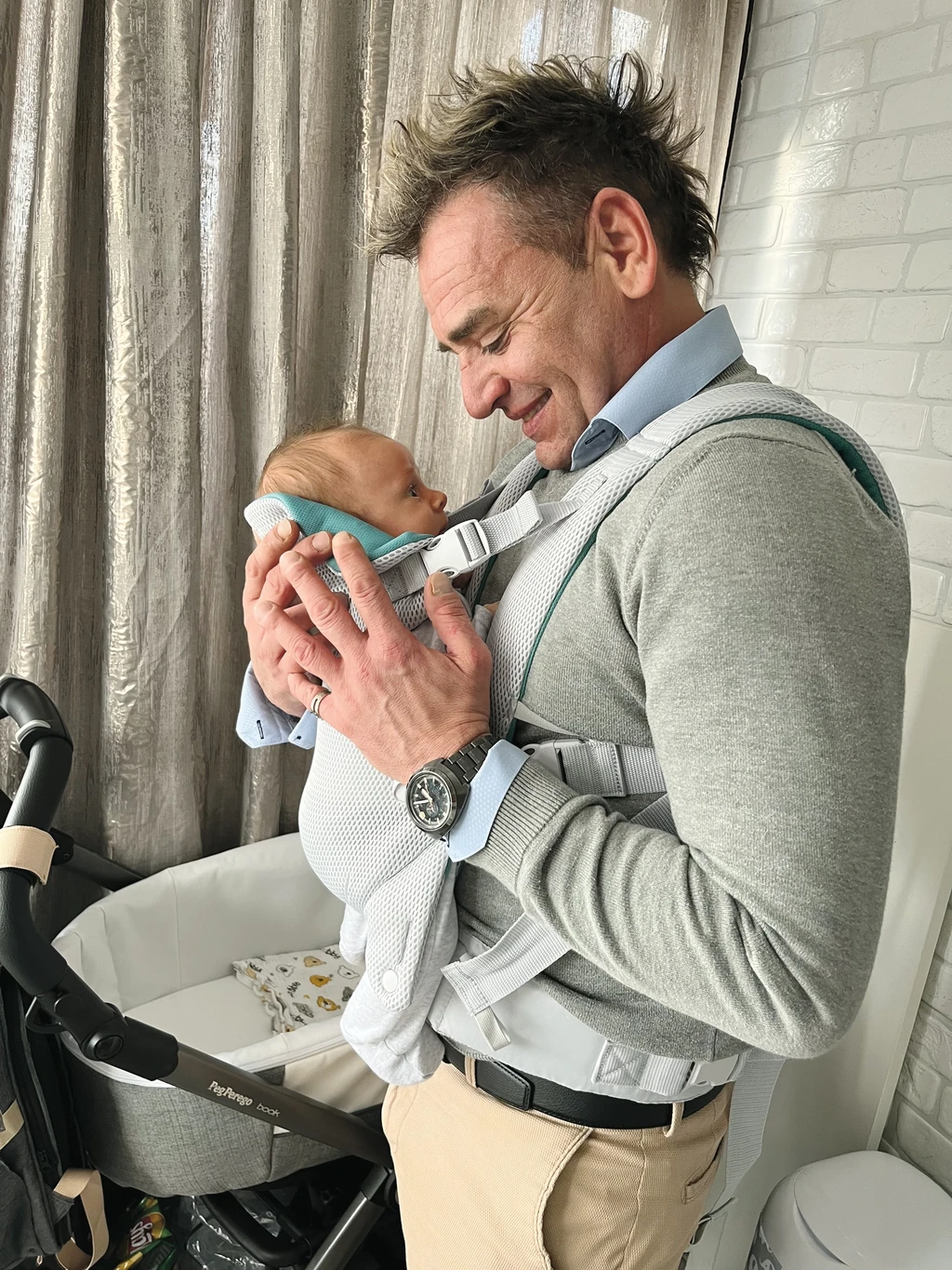 A kis Ámorkával (Fotó: Archív)