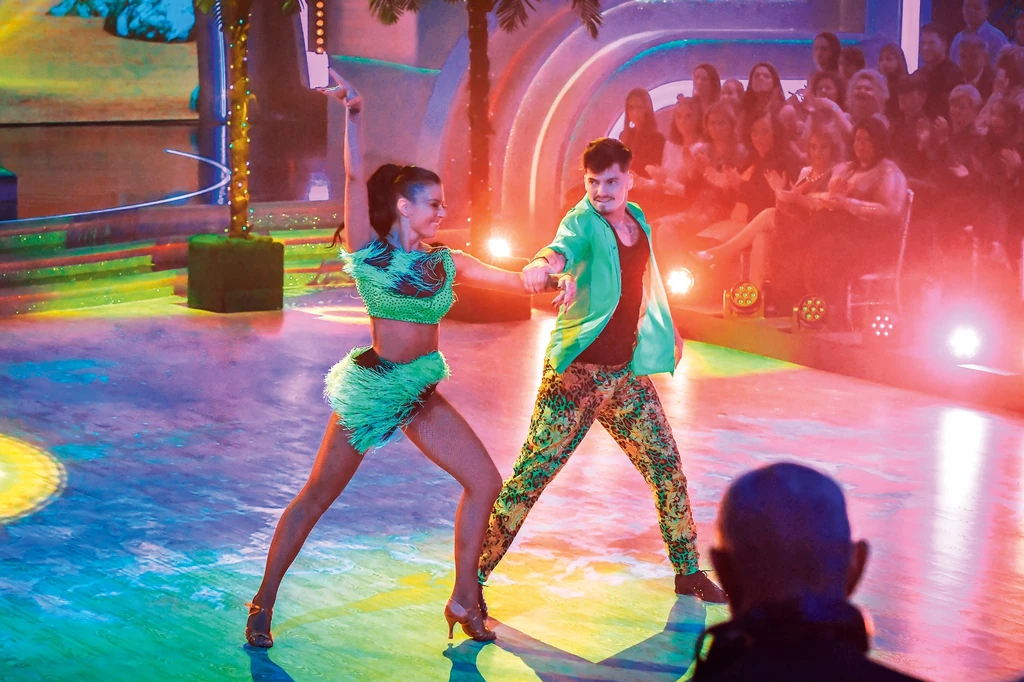 Stana Alexandrával a táncos műsorban kerültek közel egymáshoz (Fotó: TV2)