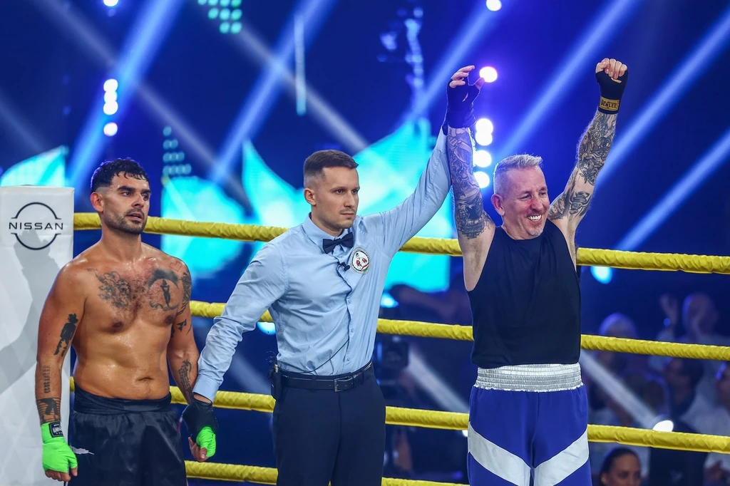 Horváth Tamásnak Sárközi Ákos volt az ellenfele a Sztárboxban (Fotó: Trenka Attila/fotocentral.hu)