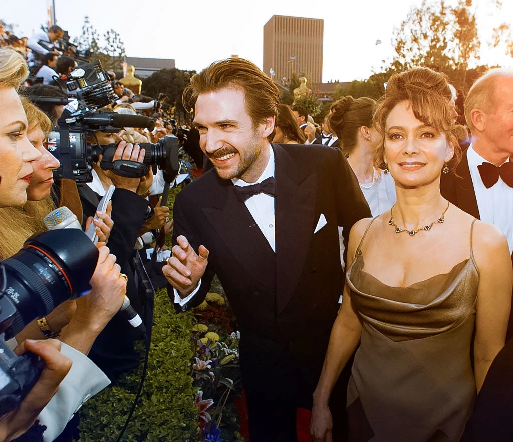 Ralph Fiennes és Francesca Annis