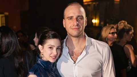 Brasch Bence és felesége, Gál Réka Ágota