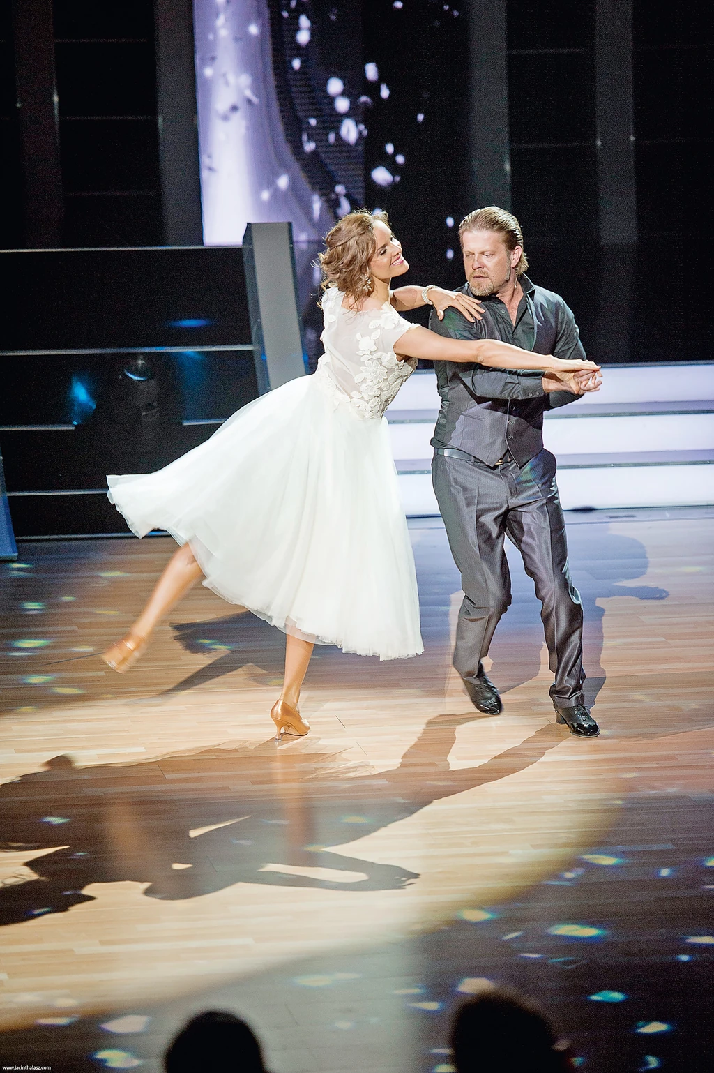 Dalma a Szombat esti lázban Szabó Győzővel versenyzett