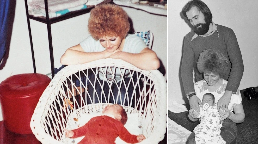 Férjével és kisfia édesapjával, Szirtes Károllyal (Fotók: Archív)