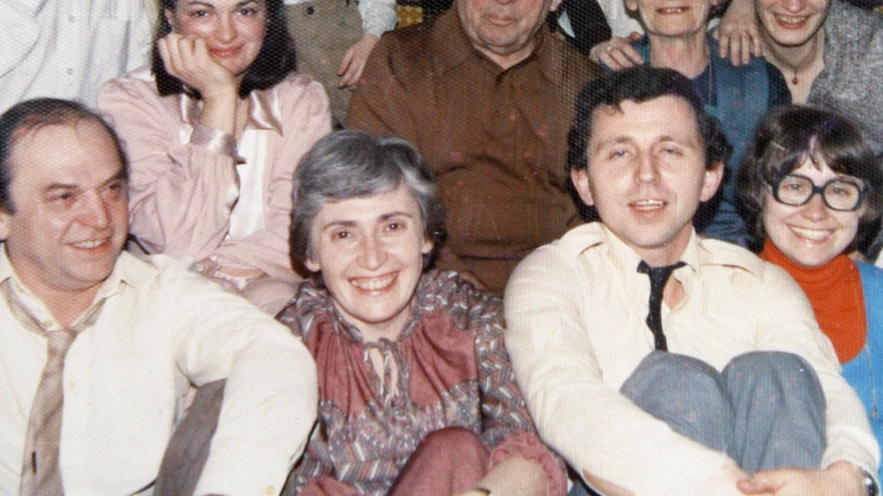 Bodrogi Gyula egy régi képen a családjával (Fotó: Archív)