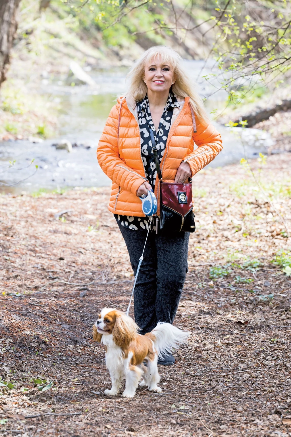 Kiskutyájával a rendszeres sport is megérkezett az életébe (Fotó: Schumy Csaba/fotocentral.hu)