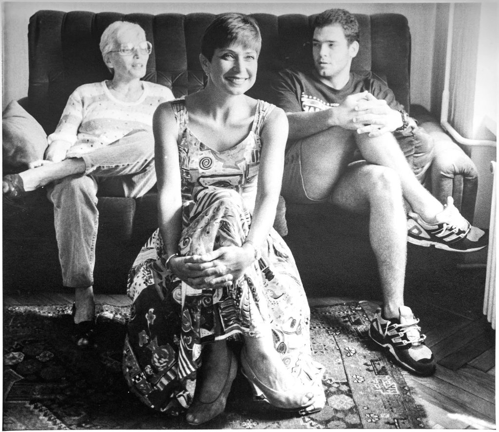 Együtt a három olimpikon. Székely Éva, Andrea és Máté (Fotó: Birton Szabolcs/fotocentral.hu)