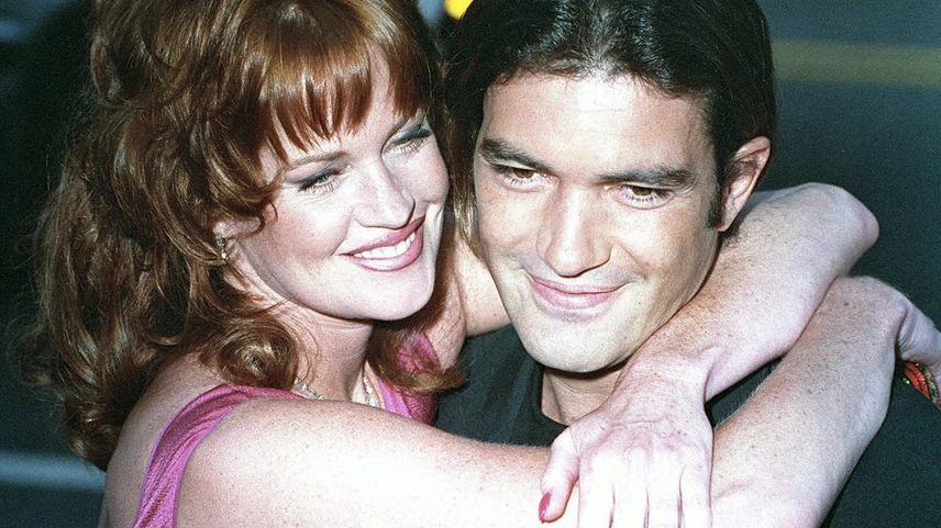 Melanie Griffith és Antonio Banderas az esküvőjük évében