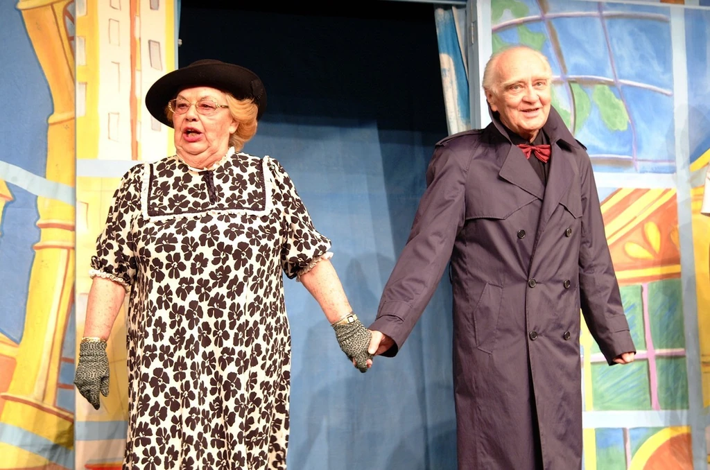 Lorán Lenkével a Mikroszkóp színpadán (Fotó: Rákosi Péter)