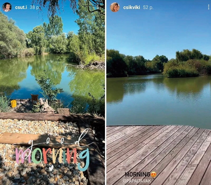 Ugyanarról a helyről posztoltak, ugyanabban az időben (Fotók: Archív)