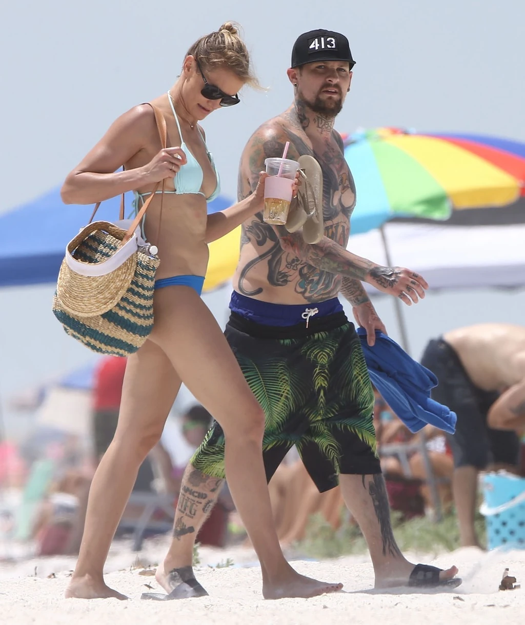 Benji Madden zenésszel remek párost alkotnak (Fotó: Profimedia)