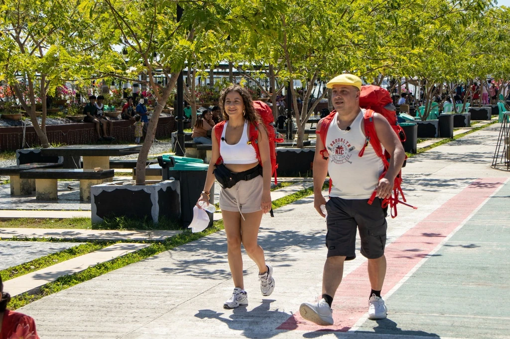 L.L. Junior és Dárdai Blanka együtt vágtak neki a legutóbbi Ázsia Expressznek (Fotó: TV2)