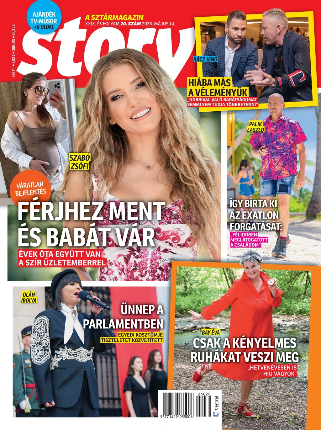 Meglepetés volt Zsófi májusi bejelentése: babát vár és férjhez ment