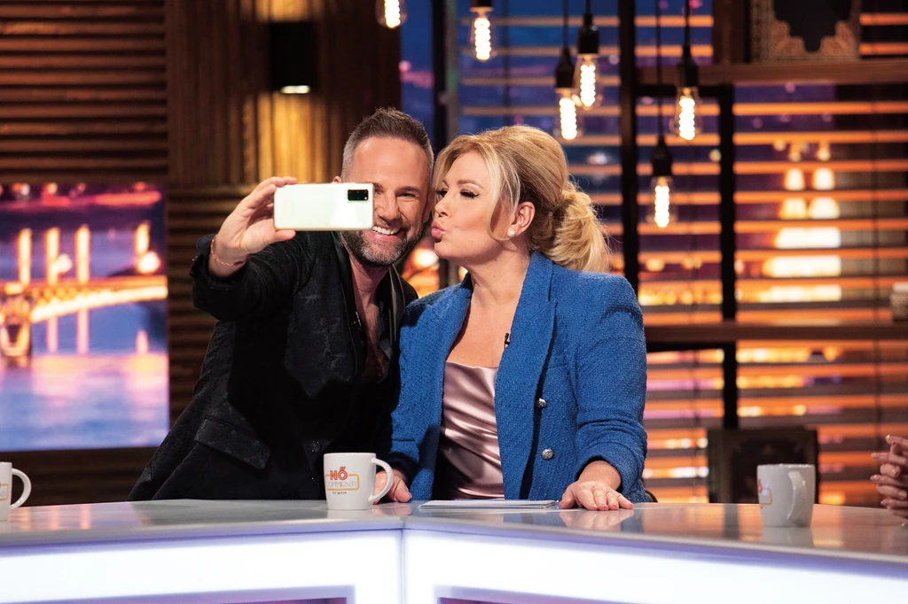 A NőComment!-ben Liptai Claudiával (Fotó: Sajtóklub RTL2/fotocentral.hu)