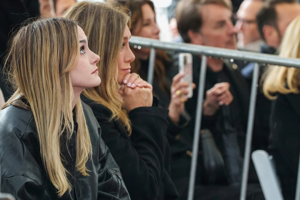 Coco keresztanyja Jennifer Anitston (Fotó: Profimedia)