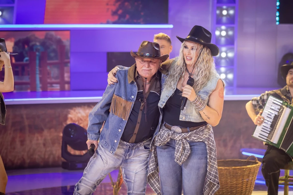 Nagy Feró és Molnár Anikó A Nagy Duett színpadán