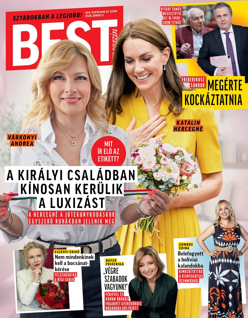 A Best magazin legfrissebb számát keresse az újságárusoknál!