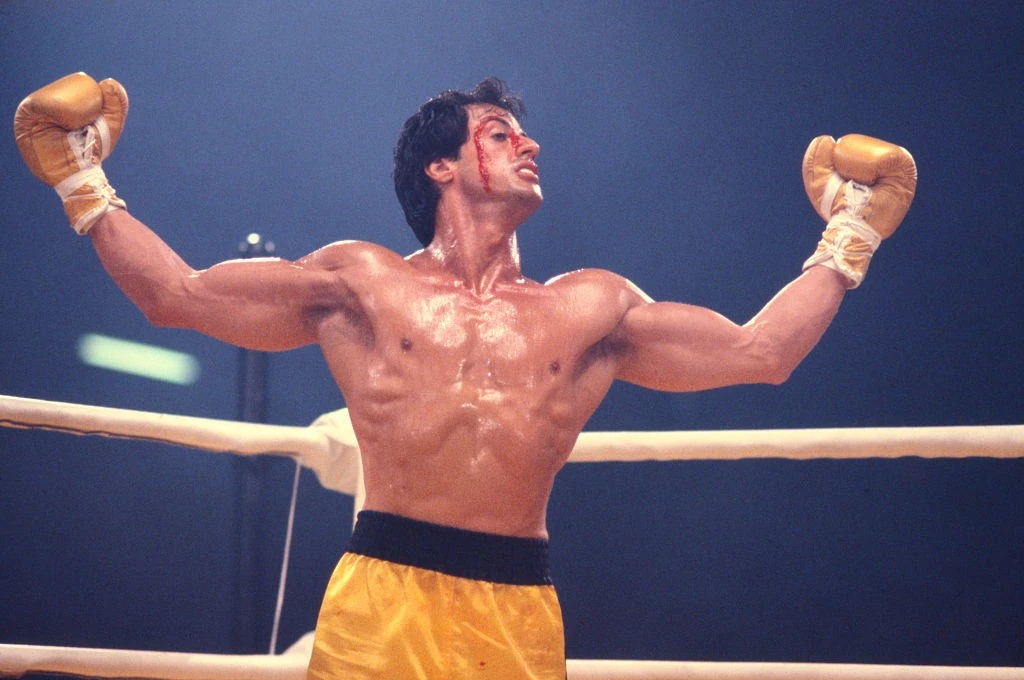 Stallone a Rocky 3-ban: a tökéletes test megszállottja volt