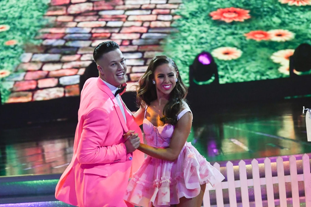 T. Danny és Lissák Laura a Dancing with the Starsban (Fotó: TV2)